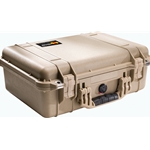 Pelican™ 1500 Case with Foam (Desert Tan)