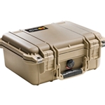 Pelican™ 1400 Case with Foam (Desert Tan)